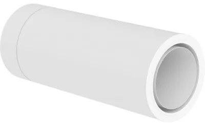 Produktbild von DW-White Ø 150 mm Längenelement/Wanddurchführung kürzbar mit integriertem Wandfutter für FERRO