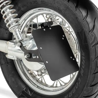 Obrázok produktu pre Bočný držiak evidenčného čísla pre Yamaha XV 535/ 1100 Virago # čierna
