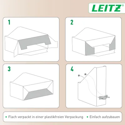 Obrázek produktu pro Leitz 24710050, Zelená, Karton, 100 mm, 260 mm, 310 mm, 310 g