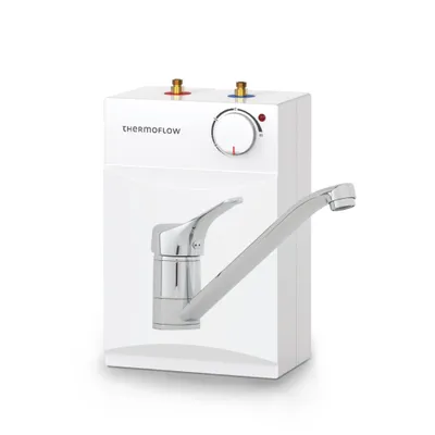 Produktbild von Boiler Warmwasserspeicher 5 L Untertisch steckerfertig + Armatur 2 kW Thermoflow