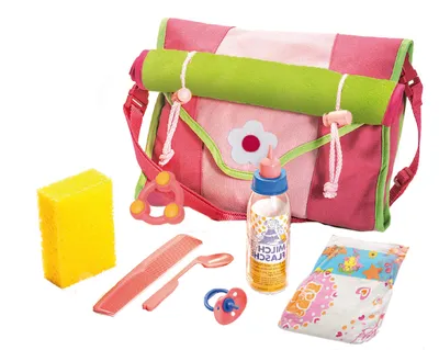 Produktbild von Puppen-Wickeltasche mit viel Zubehör