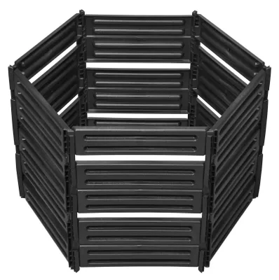 Immagine prodotto di GARANTIA AIR-KING compostiera a incastro 600 litri nero