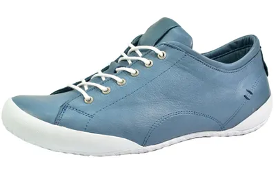 Produktbild von Andrea Conti Damen Schuhe Halbschuh Sneaker sportlich Leder Schnürung 0340559, Größe:37 EU, Farbe:Blau