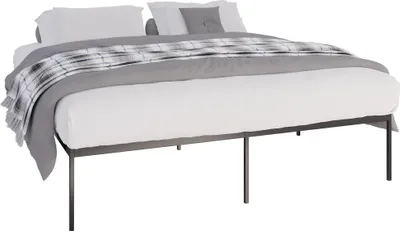 Produktbild von CLP Metallbett Fargo schwarz Größe 200x180x42 cm