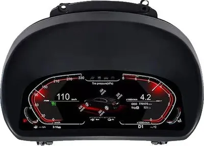 Obrázek produktu pro Přístrojový panel, 12,3 Zoll LED displej, instalace Plug-and-Play, E87 s Carplay