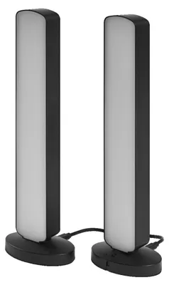 Image de LEDVANCE SMART+ WIFI LED Lampadaire, petit, noir, 2x 2,5W, 2x 480lm, lumière blanche et couleur réglable, dimmable, fonction bricolage et rythme musical, longue durée de vie, contrôlable par app, 2700 - 6500K