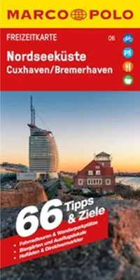 Obrázok produktu pre MARCO POLO Leisure Map 6 Pobrežie Severného mora, Cuxhaven, Bremerhaven 1:100 000