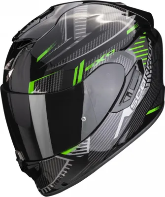 Immagine prodotto di Casco moto SCORPION EXO-1400 EVO AIR SHELL nero/verde XS