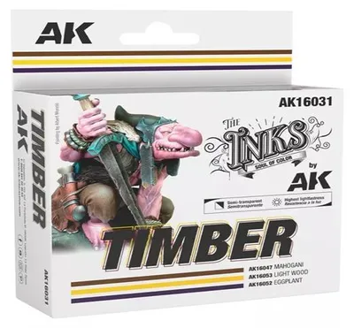 Image de AK Interactive AK16031 - Coffret de couleurs bois 3 x 30 ml - Neuf