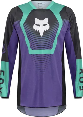 Produktbild von FOX 180 Collect Motocross Jersey, schwarz/lila, L