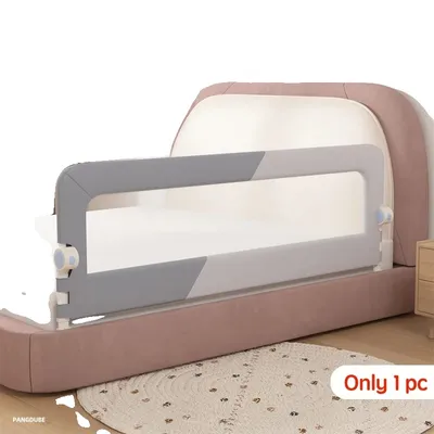 Zdjęcie produktu dla Bramka zabezpieczająca do łóżeczka dziecięcego, bezpieczna ochrona przed upadkiem, trwała konstrukcja, 200 cm