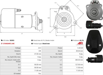 Produktbild von A20 6,7 (Td71G) 08/1986-08/2001