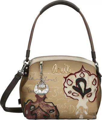 Immagine prodotto di Anekke borsa a tracolla borsetta Manifesto Crossbody Bag Multicolor marrone