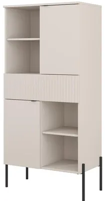 Obrázok produktu pre Komoda DORE 42 kašmír / ryhovaný kašmír