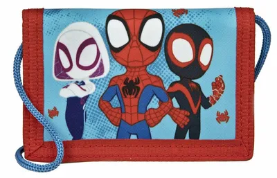 Produktbild von Spiderman Kinder-Geldbörse Praktisches und Buntes Portemonnaie