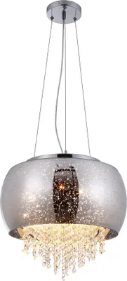 Zdjęcie produktu dla Żyrandol STARLIGHT chromowany 3xE14x40W kryształ wym:90x39x39cm IP20 Milagro