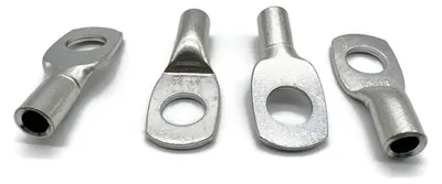 Produktbild von eXODA Kabelschuh M10 4x 16mm² für Batteriekabel - Kupfer - Silber