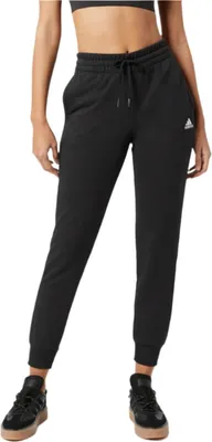 Produktbild von Adidas Essentials French Terry Logo, Trainingshose, Weiblich, Schwarz, Erwachsener, Einfarbig, M