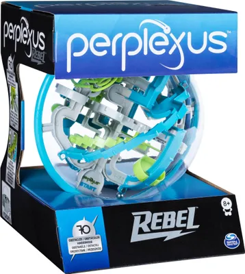 Image de Perplexus - SPIN MASTER - Rebel Rookie - Jeu hybride labyrinthe 3D - Balle tournante - Puzzle