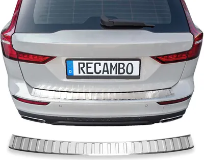 Produktbild von Chromowana osłona zderzaka ze stali nierdzewnej odpowiednia dla Volvo V60 II | BJ od 2018&gt;