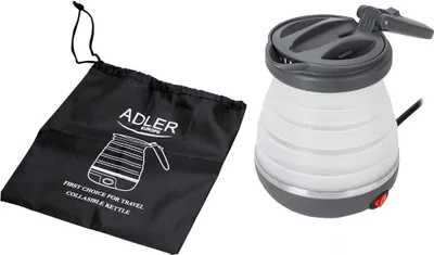 Produktbild von Adler Ad 1370 Uk Wasserkocher 0.6l Durchsichtig One Size / UK Plug Durchsichtig One Size