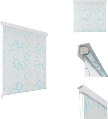 Produktbild von vidaXL Duschrollo 120x240 cm Blasenmuster -  Duschvorhänge