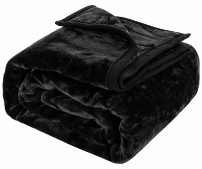 Obrázek produktu pro Posteloholici 1268795 Hřejivá deka Yasemin 70 x 160 cm, černá