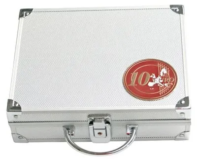 Image de Coffret en aluminium pour pièces de 10 euros
