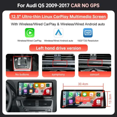 Produktbild von 12,3-Zoll Touchscreen – Multimediasystem – Navigationssystem – Unterhaltungssystem für das Auto