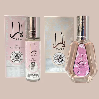 Produktbild von Lattafa Parfum Yara Set Eau de Parfum 50ml und Yara Parfümöl 10 ml
