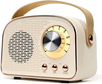 Immagine prodotto di Radio altoparlante USB Bluetooth retrò stile vintage USB portatile anni '60-'70