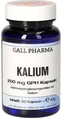 Zdjęcie produktu dla Kapsułki Potassium 200mg GPH, 60 kapsułek