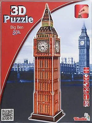 Immagine prodotto di Simba 106137436 - 3D-Puzzle Big Ben