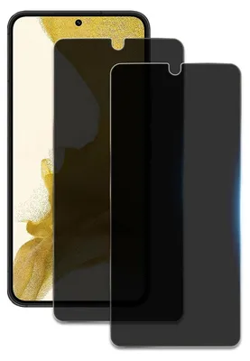 Image de lot de 2 protections visuelles Samsung Galaxy S22/S23 - Anti-espion film de protection blindé, dureté 9H