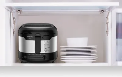 Produktbild von Tefal Fritteuse UNO M Edelstahl FF215D schwarz/Edelstahl