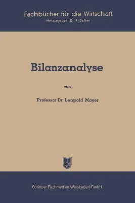 Produktbild von Bilanzanalyse
