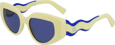 Zdjęcie produktu dla Okulary przeciwsłoneczne KARL LAGERFELD KL6144S 703 SHINY YELLOW 50/18/140 FEMALE