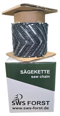 Produktbild von SWS Forst Sägekette 3/8 1,6mm Halbmeißel Rolle 100 Fuss 1640 Treibglieder