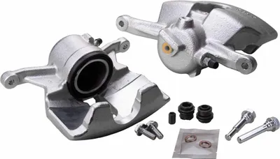 Immagine prodotto di Pinza freno anteriore destra a pinza a pugno Ø 57 mm HELLA per, tra le altre, AUDI A3