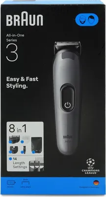 Image de Braun 80789915, Gris foncé, Alimentation/batterie, 50 min, Batterie intégrée, Nickel-cadmium (NiCd)