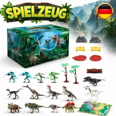 Produktbild von Dinosaurier Spielzeug Ab 3 4 Jahre Dino Figuren Kinderspielzeug Geschenke Für