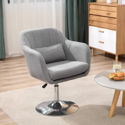 Produktbild von Verstellbarer Arbeitshocker mit Armlehnen | Farbe: Grau | Abmessungen: 60x60x79-91 cm