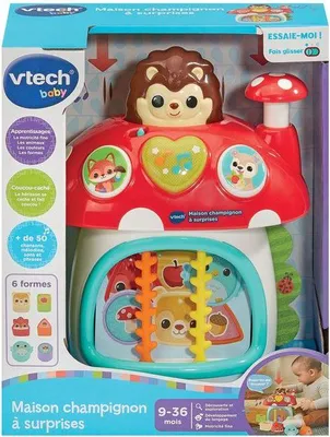 Obrázek produktu pro Dům s překvapeními VTech Baby, hračka pro rozvoj motoriky, vícebarevný, 9–36 měsíců
