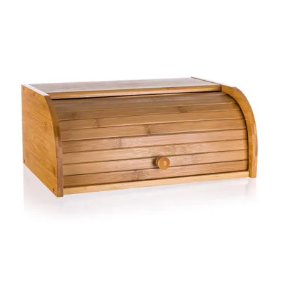Zdjęcie produktu dla Drewniana taca na pieczywo BANQUET BRILLANTE 40 x 27 x 16 cm