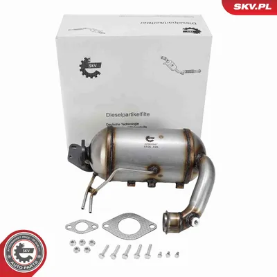 Obrázek produktu pro ESEN SKV 62SKV547 Filtr pevných částic (DPF) vhodný pro MERCEDES-BENZ třídy B (W246, W242) Výfukový systém pro dieselové motory