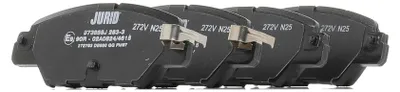 Produktbild von JURID 573858J Bremsbeläge Satz Hinten für MAZDA CX-5 (KE, GH) CX-5 (KF) CX-5 Van (KE)
