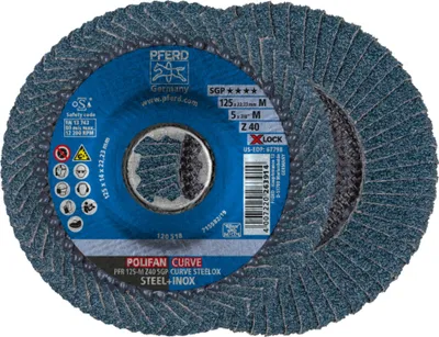 Produktbild von PFERD 67689053, 12,5 cm, 12200 RPM, 40 g, 10 Stück(e)