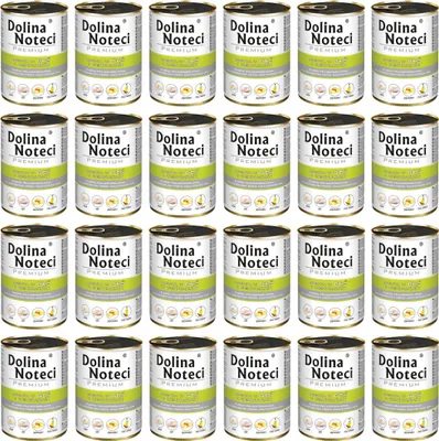 Produktbild von Dolina Noteci Premium Nassfutter für Hunde in Dosen Gans mit Kartoffeln Glutenfrei 24 x 400g