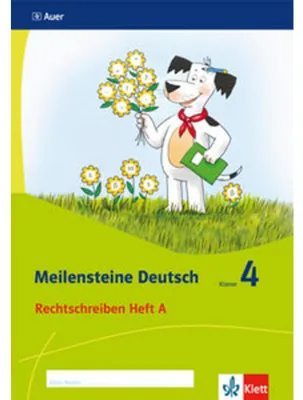 Obrázok produktu pre Meilensteine Deutsch. Rechtschreiben (Heft 1). - 4. Klasse. Ausgabe ab 2017