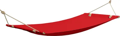 Produktbild von KONSIMO Hängematte "CORRELO", rot, Polyester, Modern Design, 360x110 cm